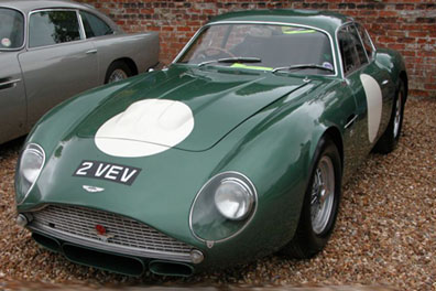 Aston Martin Zagato DB4 GT  front  view