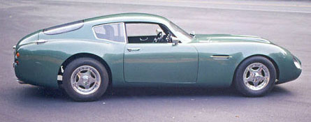DB 4GT Zagato clone right side view